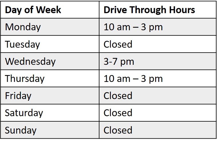 Highline Equipment Checkout Hours