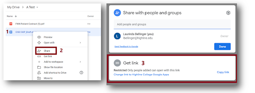 How to Create Google Drive Link to Share Files 