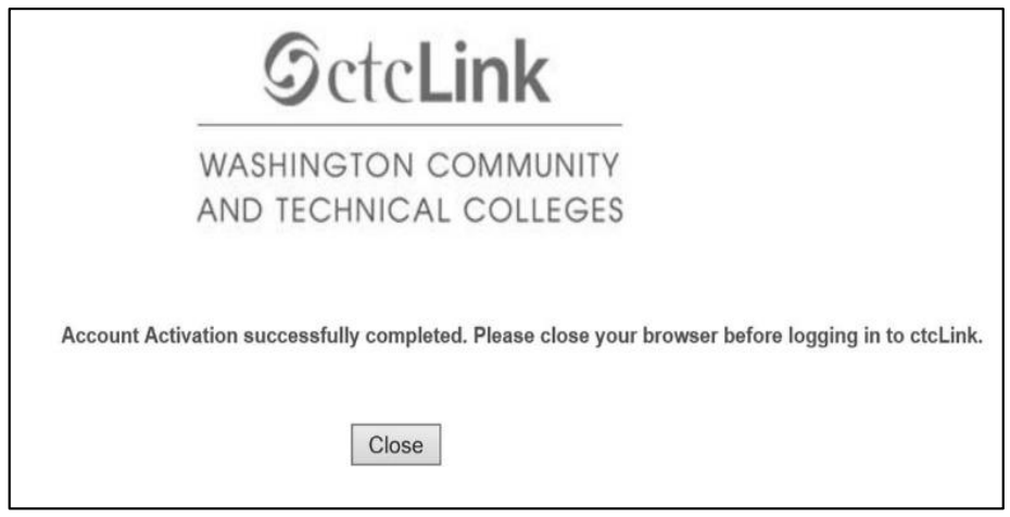 ctcLink activation complete